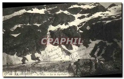 Cartes postales Le Dauphine La Meije Lac de Puy Vacher