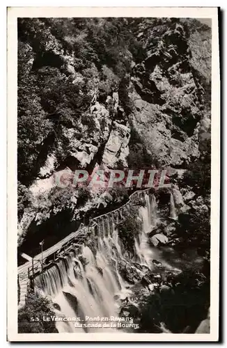 Ansichtskarte AK Le Vercors Pont en Royans Cascade de la Bourne