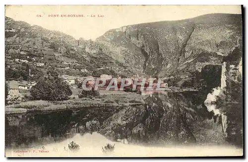 Cartes postales Pont en Royans Le Lac