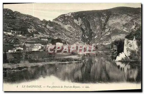 Ansichtskarte AK Le Dauphine Vue generale de Pont en Royans