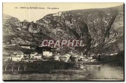 Cartes postales Pont en Royans Vue generale