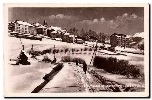 Cartes postales Villard de Lans En Hiver Vue Generale