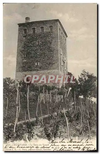 Ansichtskarte AK Allevard La Tour du Treuil