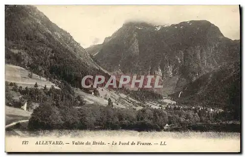 Ansichtskarte AK Allevard Vallee du Breda Le Fond de France