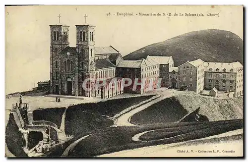 Cartes postales Dauphine Monastere de N D de La Salette