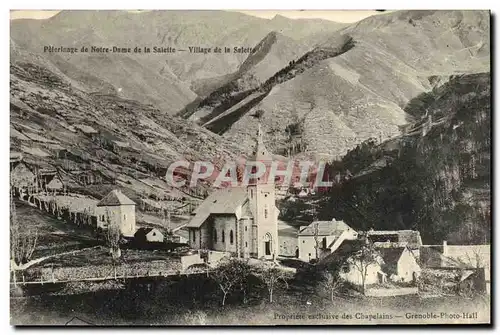 Cartes postales Pelerinage de Notre Dame de La Salette Village de la Salette