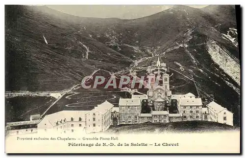 Cartes postales Pelerinage de N D de La Salette Le Chevet