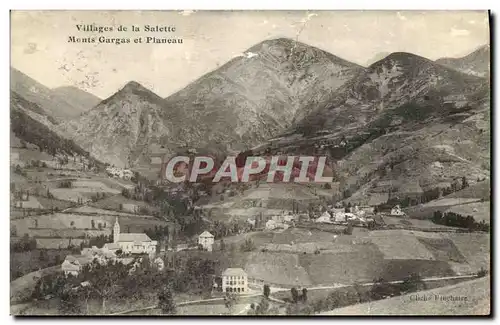 Ansichtskarte AK Villages de La Salette Monts Gargas et Planeau