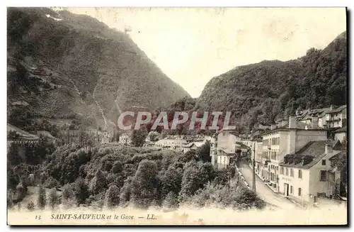 Cartes postales Saint Sauveur et le Gave