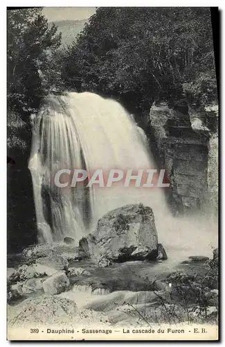 Cartes postales Dauphine Sassenage La cascade du Furon