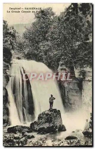 Cartes postales Dauphine Sassenage La Gande Cascade du Furon