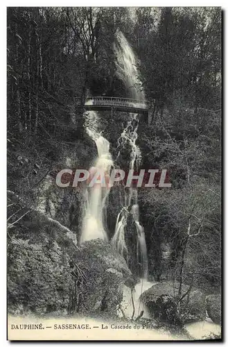 Cartes postales Dauphine Sassenage La Cascade du parisien