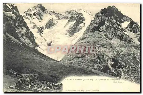 Cartes postales Col du Lautaret Le Glacier de l Homme