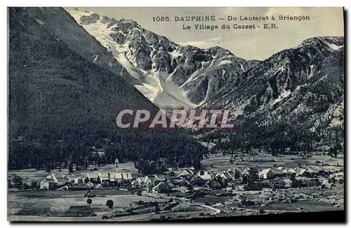 Ansichtskarte AK Dauphine Du Lautaret a Briancon Le Village du Casset