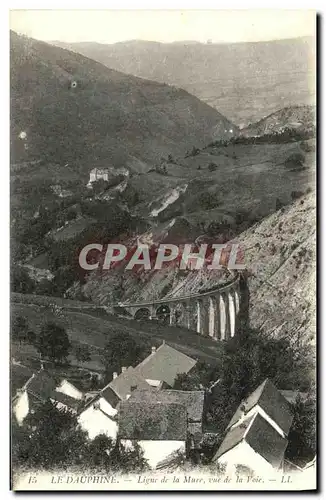 Cartes postales Le Dauphine Ligue de la Mure Vue de la Voie