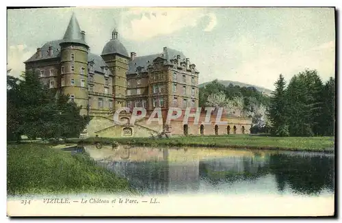 Cartes postales Vizille Le Chateau et le Parc