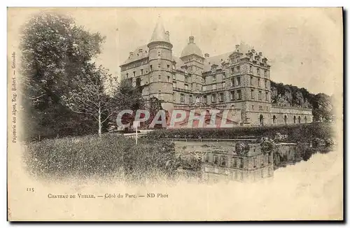 Cartes postales Chateau de Vizille Cote du Parc