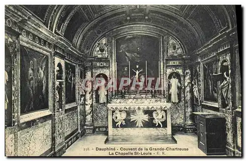 Cartes postales Dauphine Couvent de la Grande Chartreuse La Chapelle St Louis