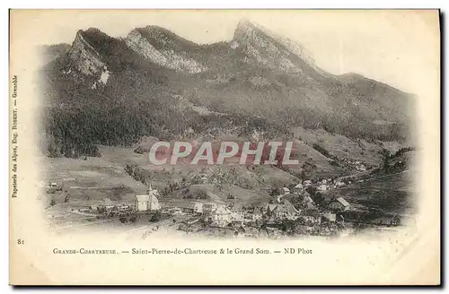 Cartes postales Grande Chartreuse Saint Pierre de Chartreuse Le Grand Som