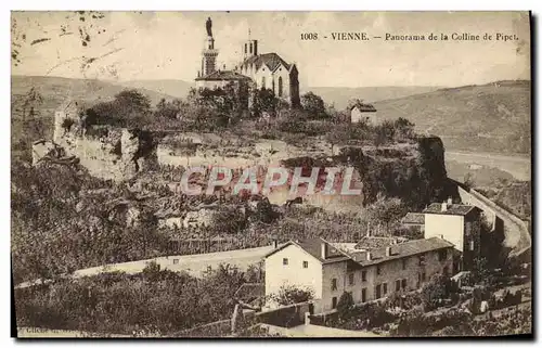 Cartes postales Vienne Panorama de la Colline de Pipet