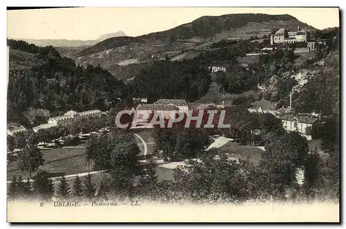 Cartes postales Uriage Panorama