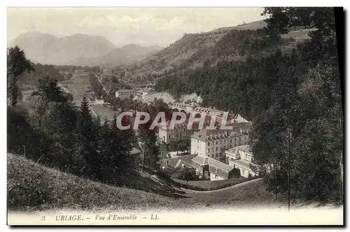 Cartes postales Uriage Vue d Ensemble