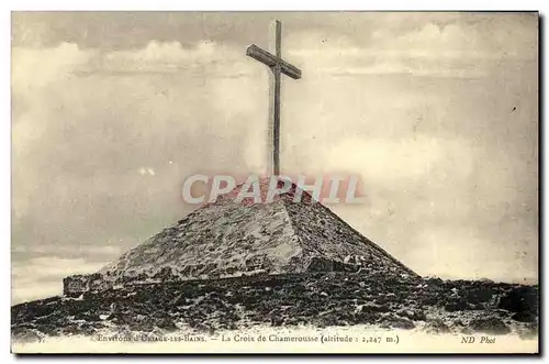 Cartes postales Environs d Uriage les Bains La Croix de Chamerousse