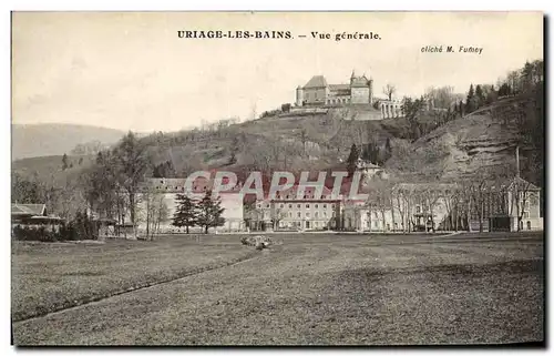 Cartes postales Uriage les Bains Vue generale