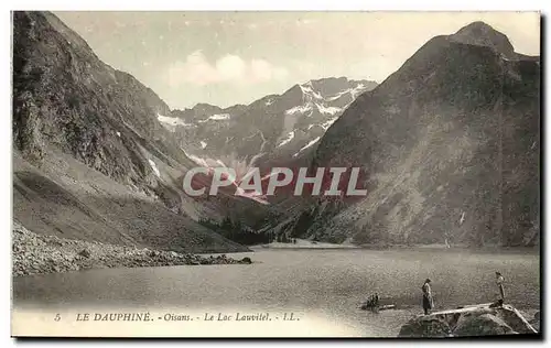 Ansichtskarte AK Le Dauphine Oisans Le Lac Lauvitel