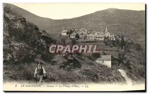 Cartes postales Le Dauphine Oisans Le Village d Huez