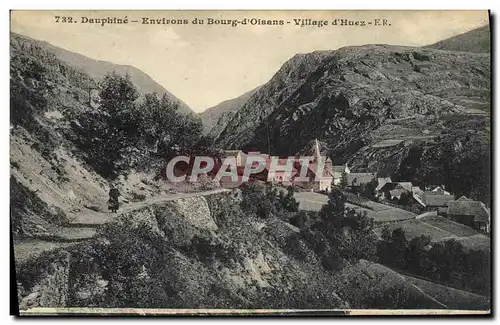 Cartes postales Dauphine Environs Bourg d Oisans Village d Huez