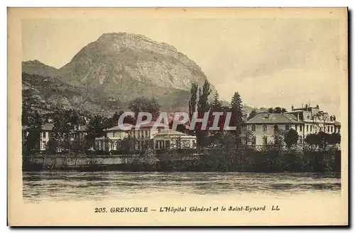 Cartes postales Grenoble L Hopital General et le Saint Eynard