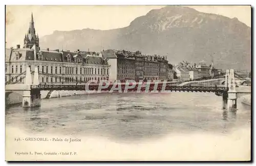 Cartes postales Grenoble Palais de Justice