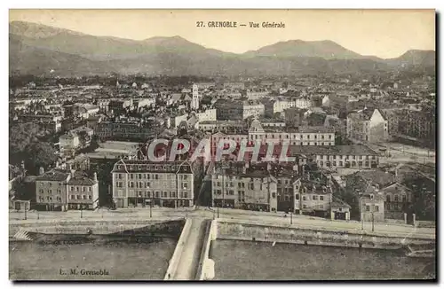 Cartes postales Grenoble Vue Generale