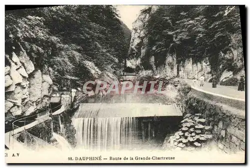 Cartes postales Dauphine Route de la Grande Chartreuse