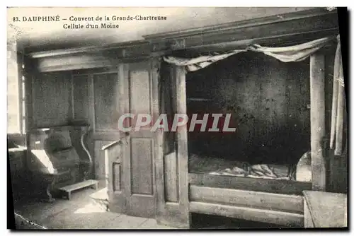 Cartes postales Dauphine Covent de la Grande Chartreuse Cellule d un Moine