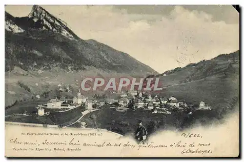 Cartes postales St Pierre de Chartreuse et le Grand Som