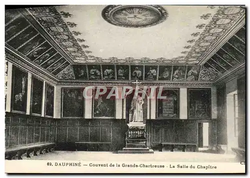 Ansichtskarte AK Dauphine Couvent de la Grande Chartreuse La Salle du Chapitre