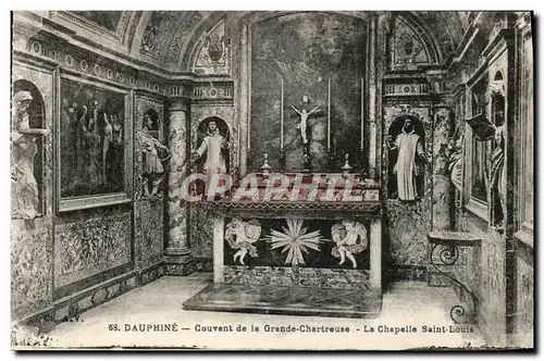 Ansichtskarte AK Dauphine Couvent de la Grande Chartreuse La Chapelle Saint Louis