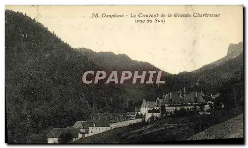 Cartes postales Dauphine Le Couvent de la Grande Chartreuse