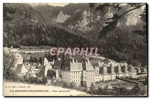 Cartes postales La Grande Chartreuse Vue generale