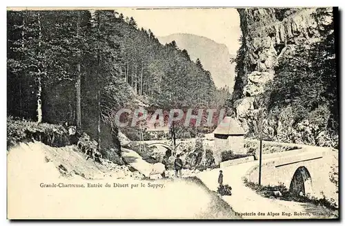 Cartes postales Grande Chartreuse Entree du Desert par le Sappey