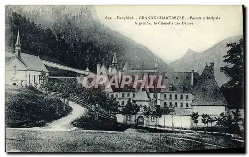 Ansichtskarte AK Dauphine Grande Chartreuse Facade principale Chapelle des dames