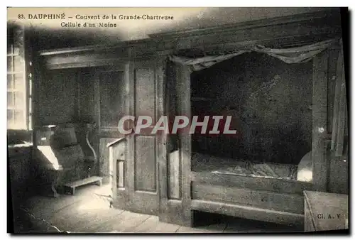 Cartes postales Dauphine Couvent de la Grande Chartreuse Cellule d un Moine