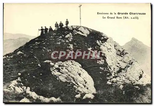 Cartes postales Envrions de la Grande Chartreuse Le Grand Som