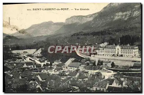 Cartes postales Saint Laurent du Pont Vue Generale