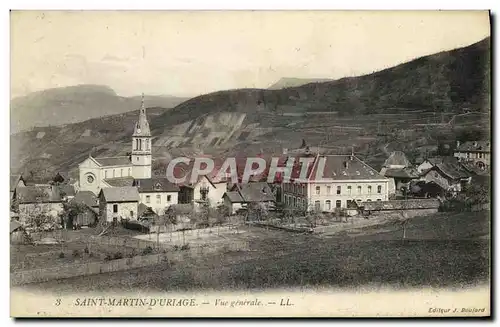 Cartes postales Saint Martin d Uriage Vue generale