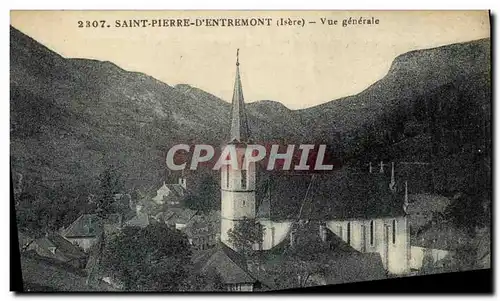 Cartes postales Saint Pierre D Entremont Vue generale