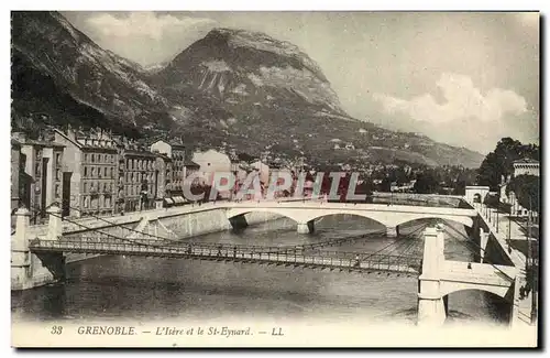 Cartes postales Grenoble L Isere et le St Eynard