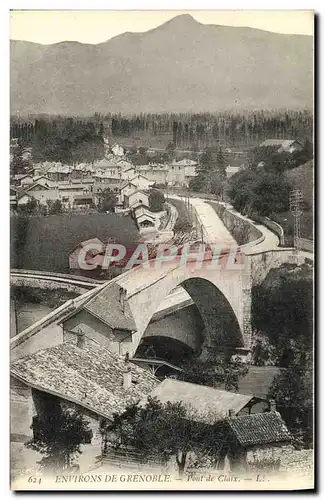 Ansichtskarte AK Environs de Grenoble Environs De Pont de Claix